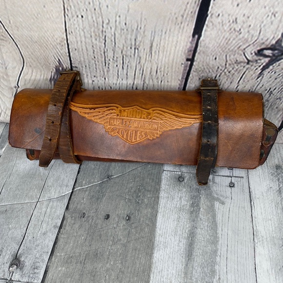 HarleyDavidson Other Vintage Harley Davidson Leather Tool Roll Poshmark